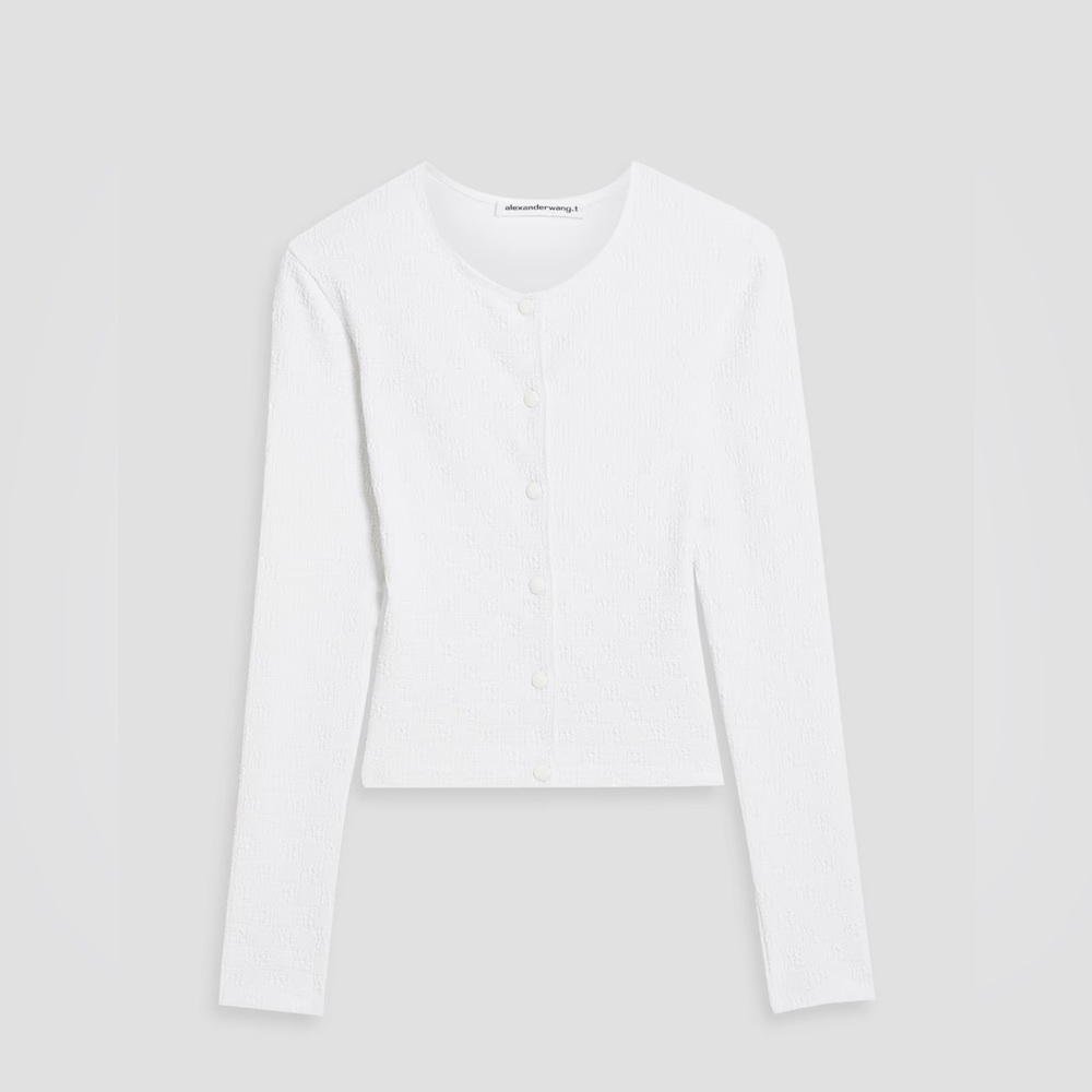 ALEXANDERWANG.T
Jacquard-knit cardigan